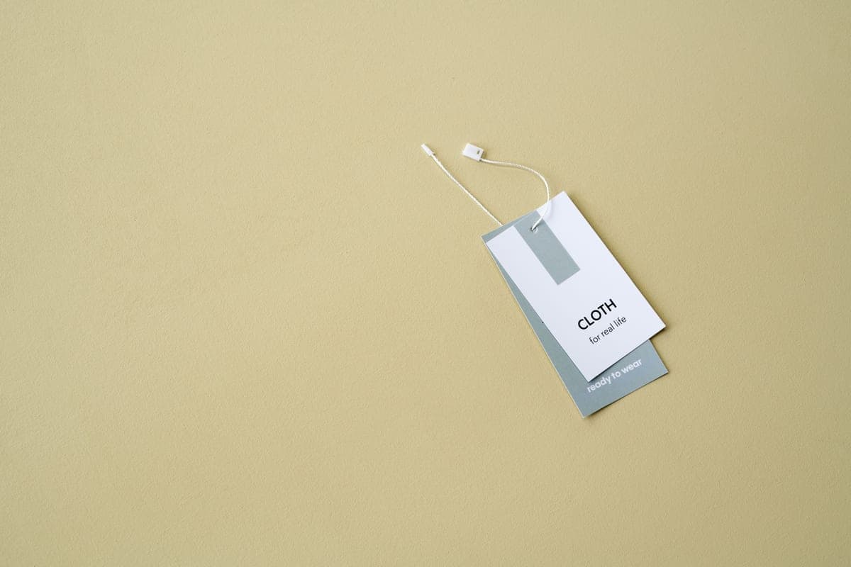 A product warning label and tag